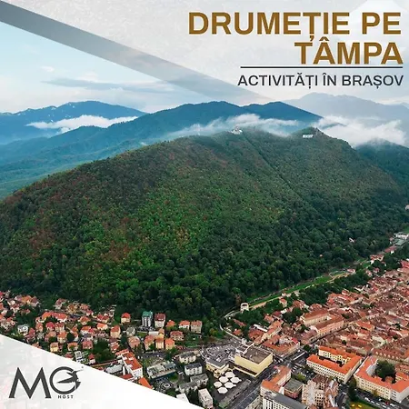 Luxury Penthouse 11th Floor Mountain View Large Terrace Floor Heating New Building Board Games Self Check-in Shopping Center 360 Tour Free Parking Apartament Brașov