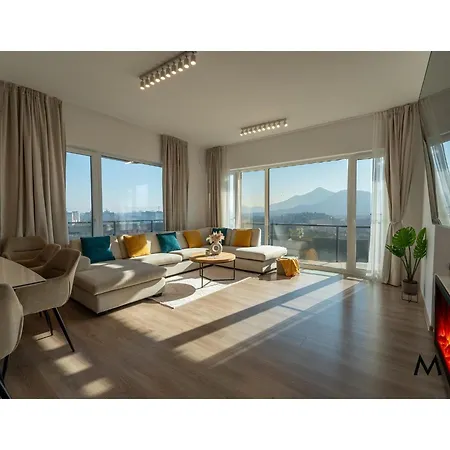 Mohost Penthouse-top Floor Luxury Mountains View-ac- דירה *