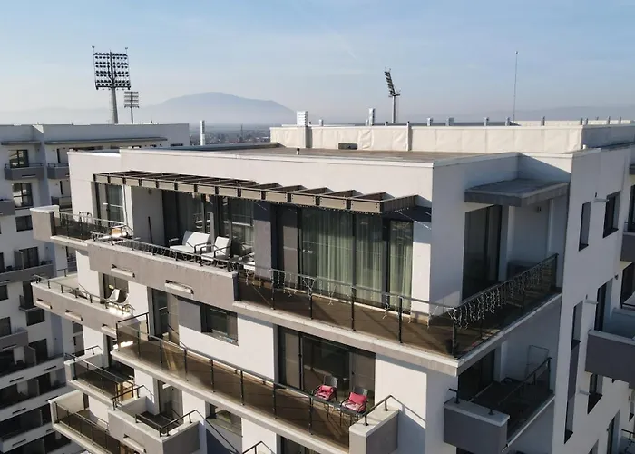 Mohost Penthouse - Mountain View - Large Terrace - Floor 11th * Brasov