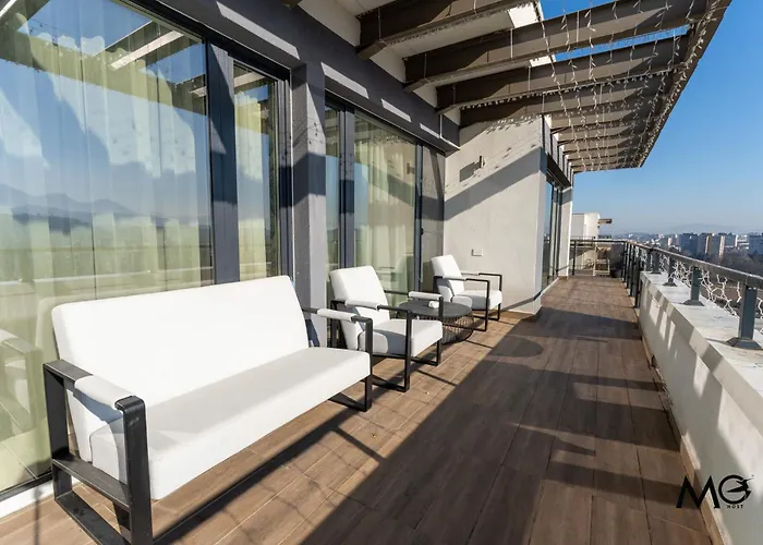 דירה Stunning Holiday Penthouse - Family Friendly - Mountain View - Huge Terrace - Top Floor - Acs - Outlet Mall - Grocery