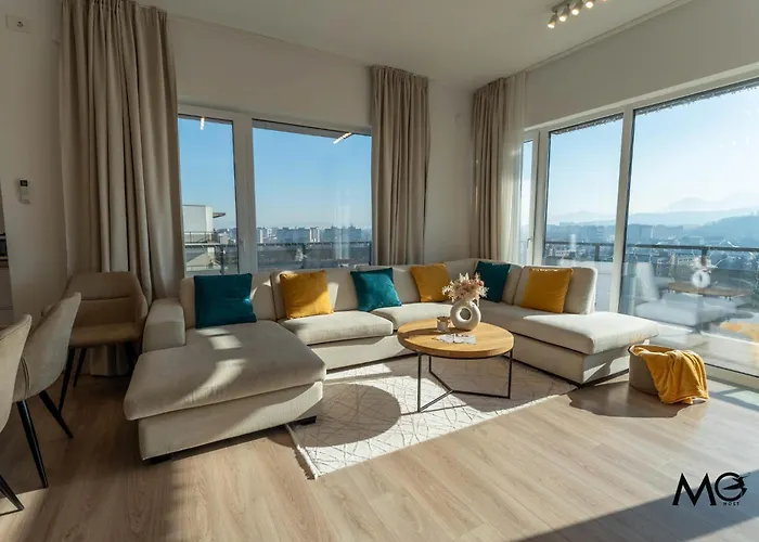 Apartment Mohost Penthouse - Mountain View - Large Terrace - Floor 11th Brasov