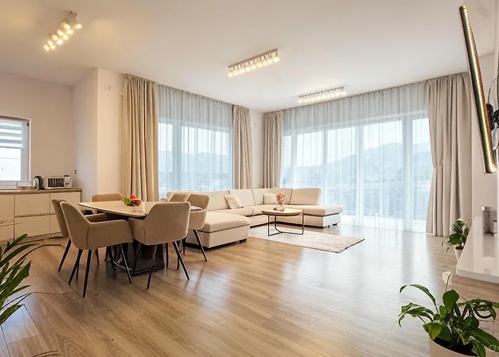 Apartment Mohost Penthouse - Mountain View - Large Terrace - Floor 11th Brasov