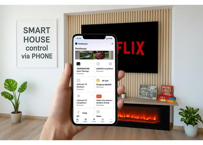 דירה Stunning Holiday Penthouse - Family Friendly - Mountain View - Huge Terrace - Top Floor - Acs - Outlet Mall - Grocery